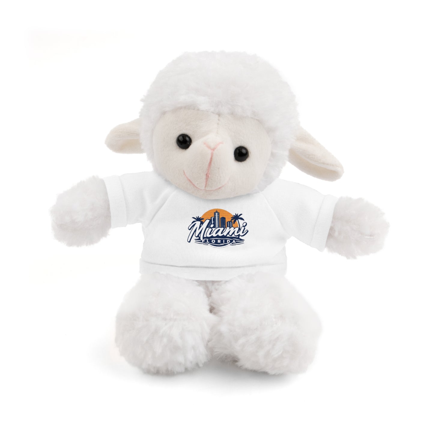 Retro Miami Stuffed Animals with Tee