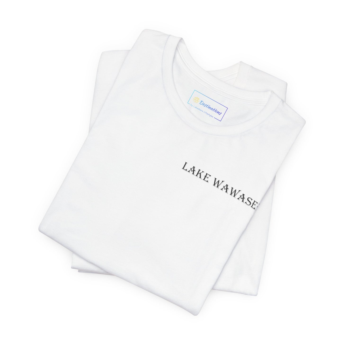 Latitudes Lake Wawasee Unisex Jersey Short Sleeve Tee