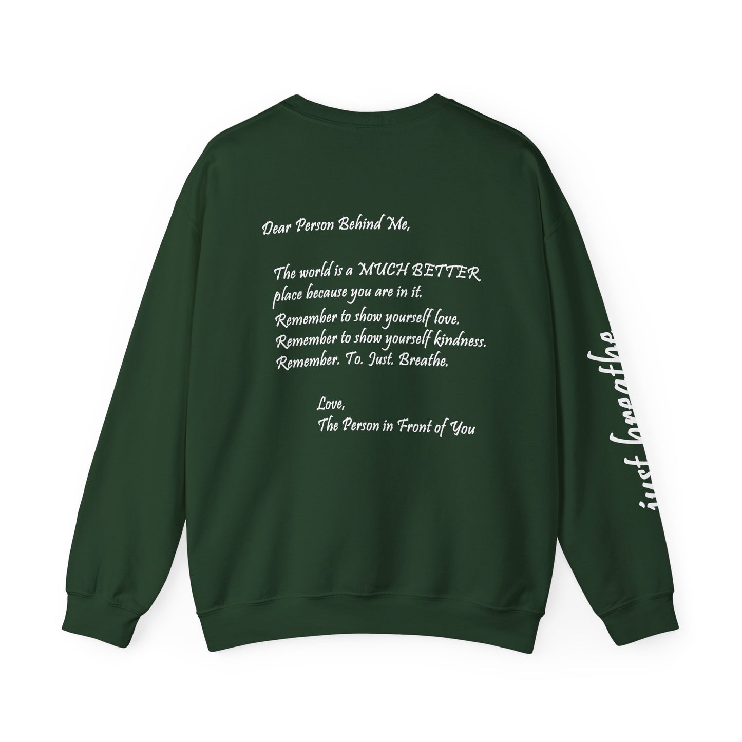 You Are Enough - Mental Health Awareness Heavy Blend Crewneck Sweatshirt
