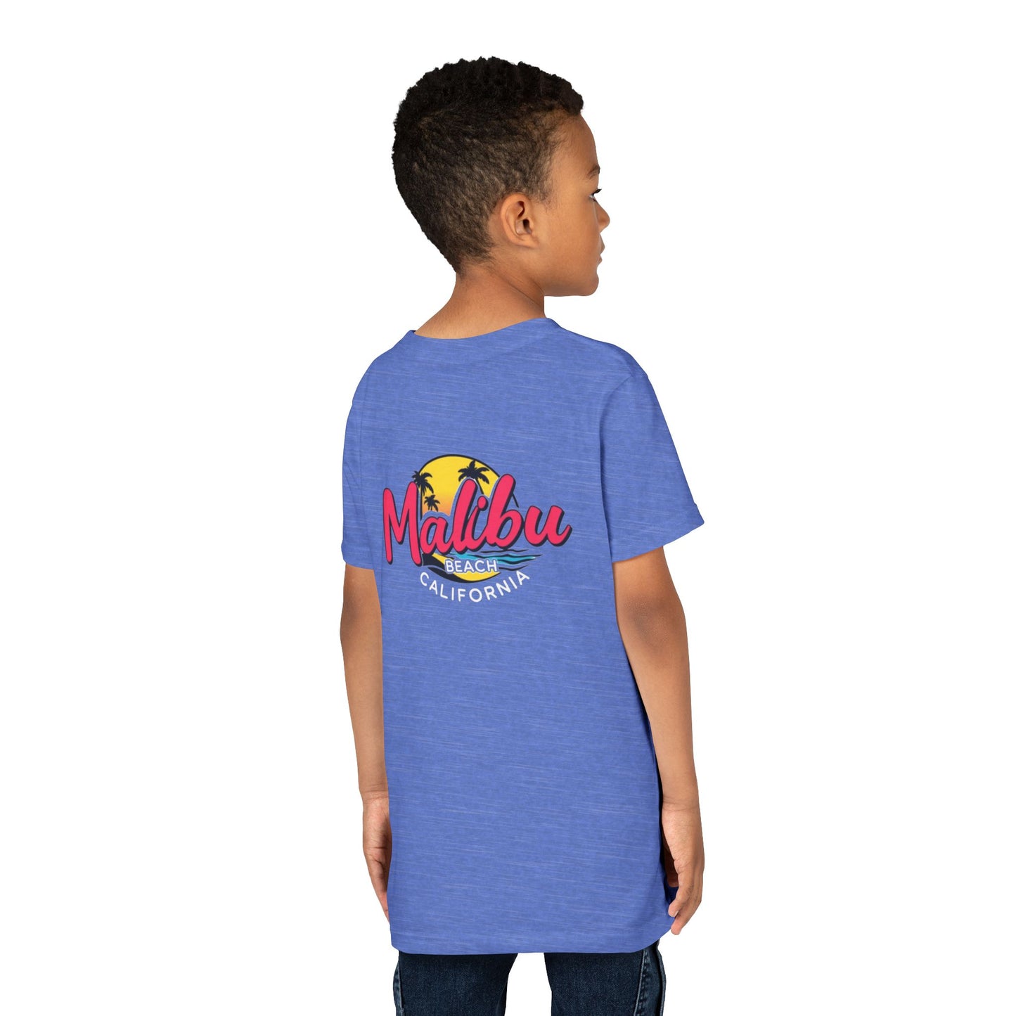 Retro Malibu Unisex Youth Short Sleeve Tee