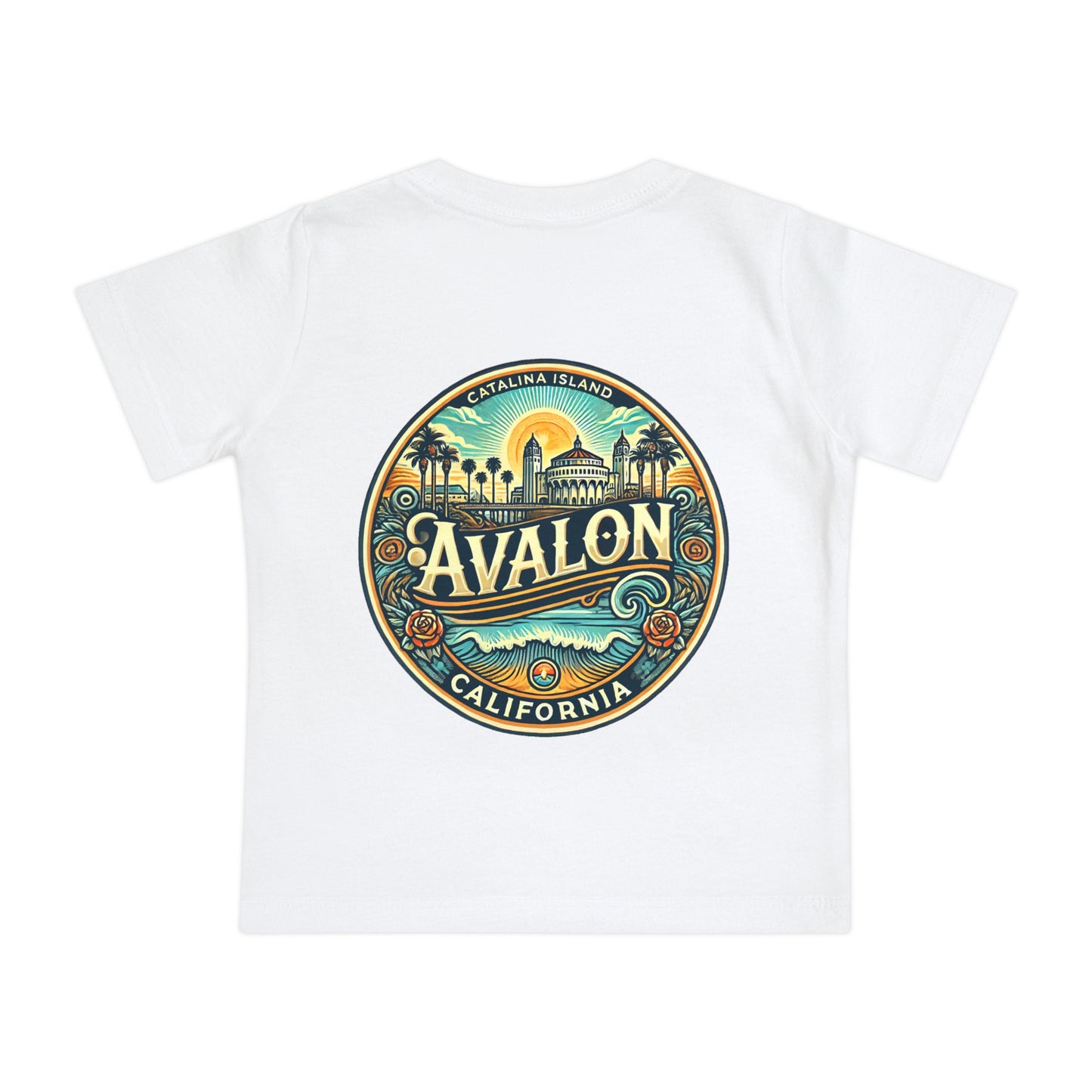 Elegant Avalon Unisex Baby Short Sleeve T-Shirt