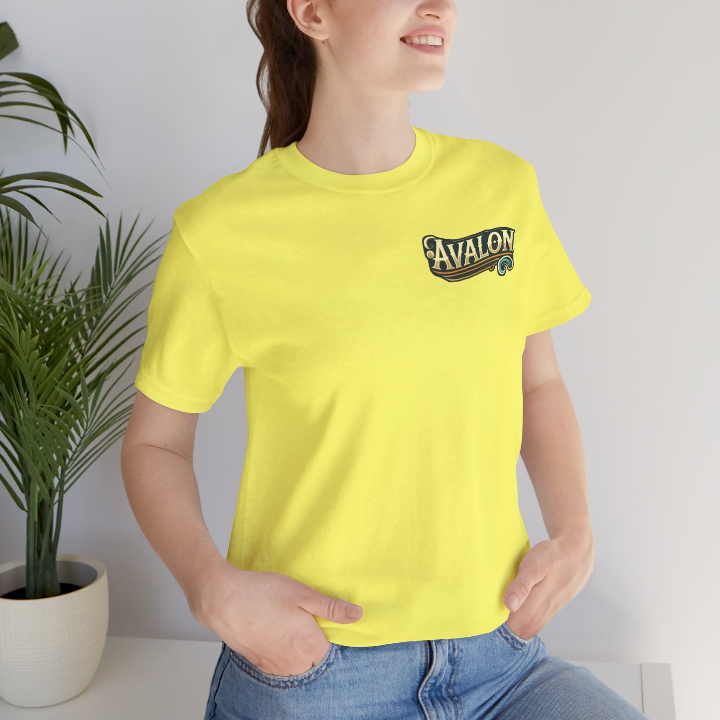 Elegant Avalon Unisex Jersey Short Sleeve Tee