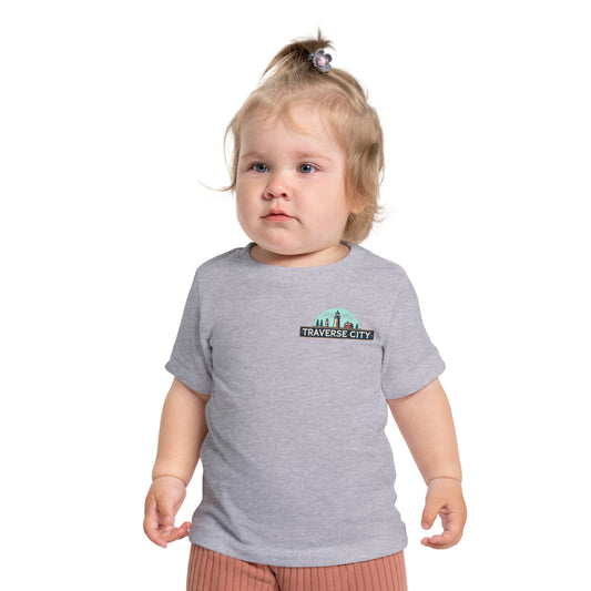 Vintage Traverse City Unisex Baby Short Sleeve T-Shirt