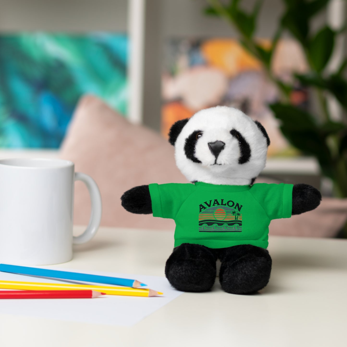 Retro Avalon Stuffed Animals with Tee