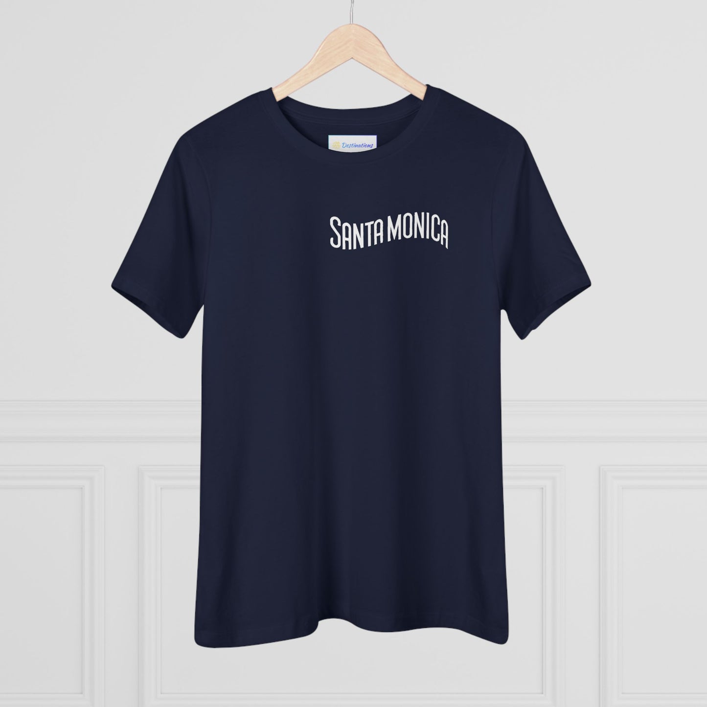 Vibrant Santa Monica Women's Cotton Tee