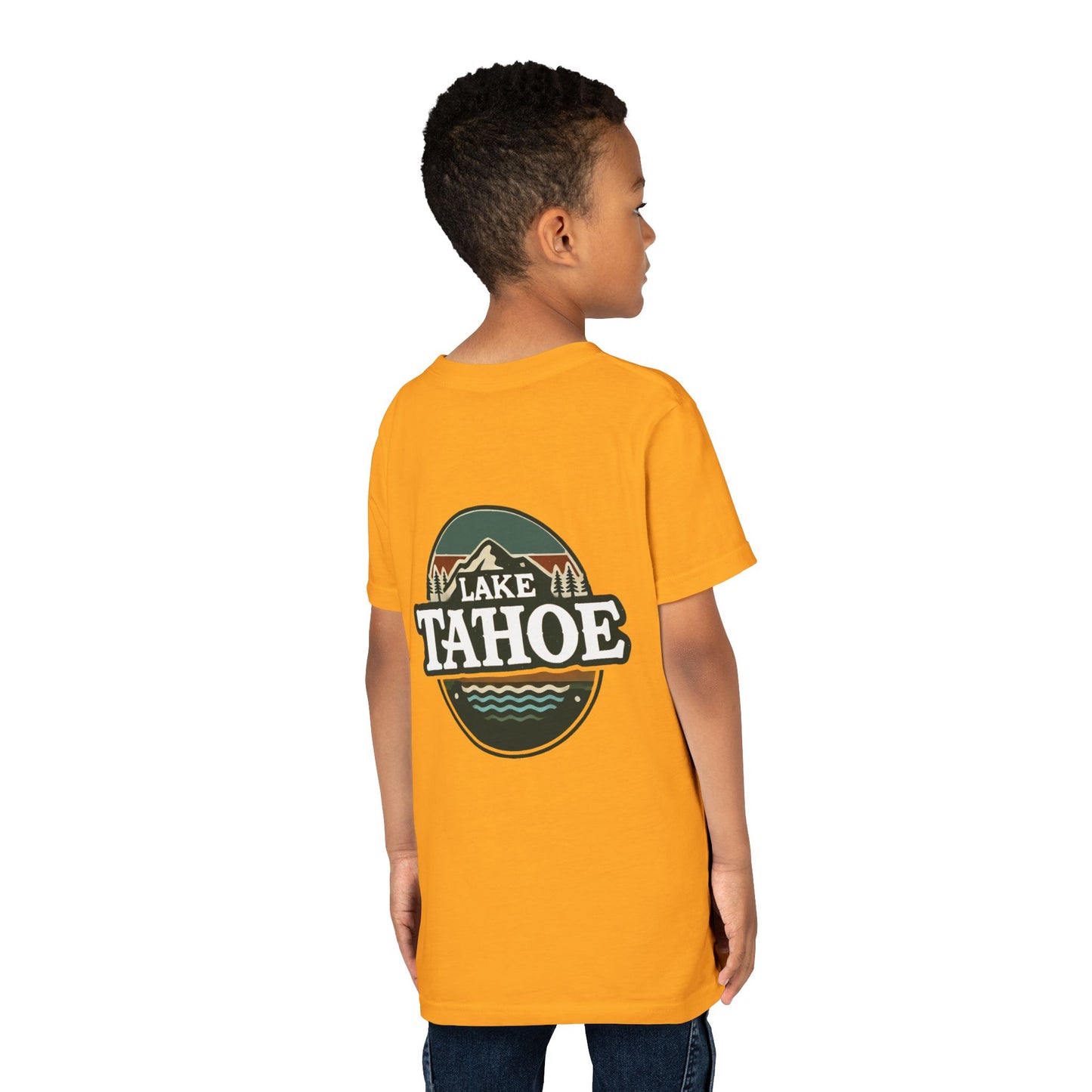Vintage Lake Tahoe Unisex Youth Short Sleeve Tee
