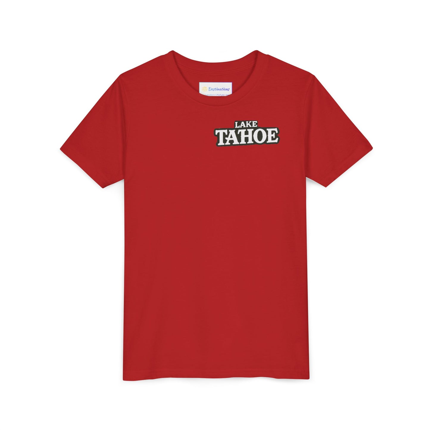 Vintage Lake Tahoe Unisex Youth Short Sleeve Tee