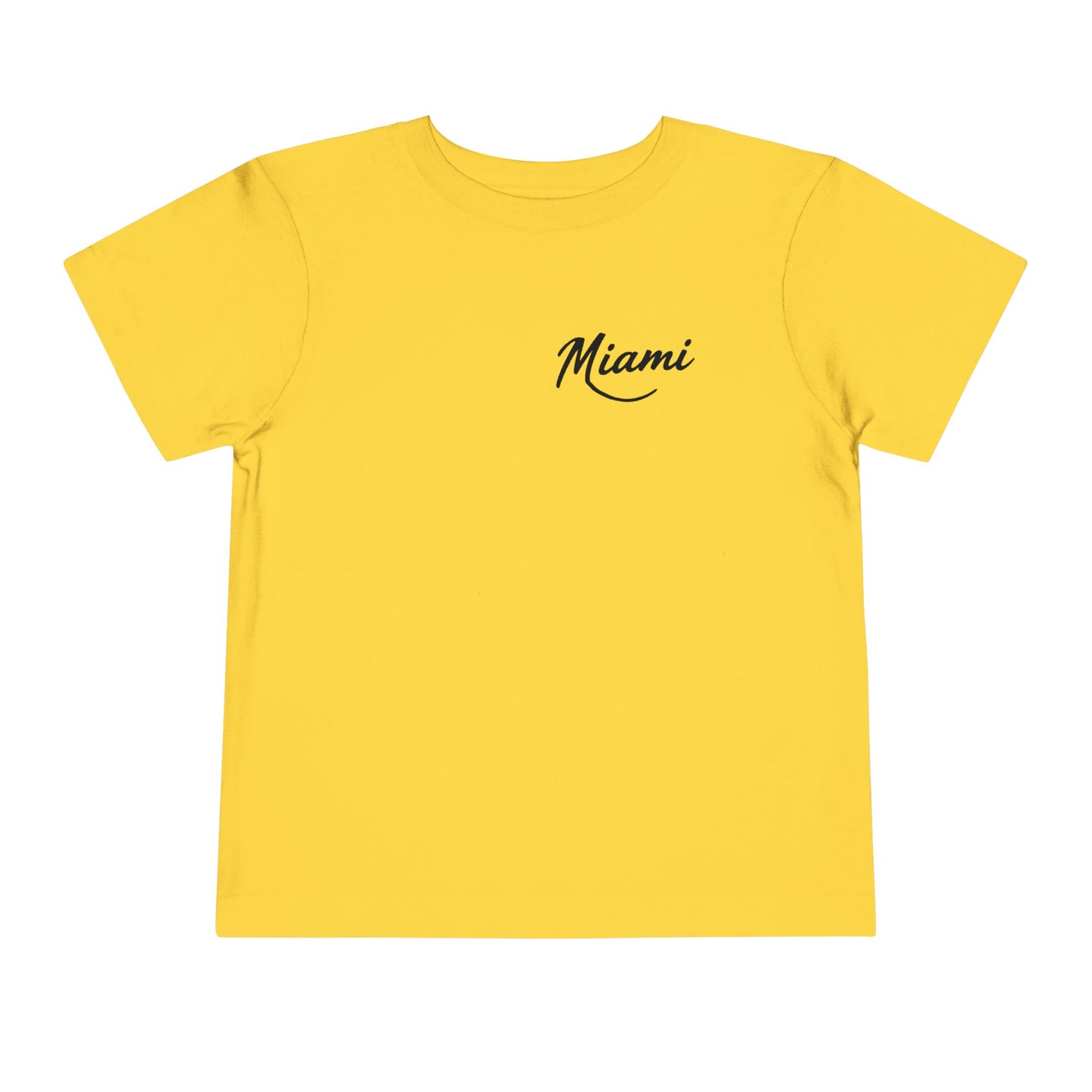 Retro Miami Unisex Toddler Short Sleeve Tee