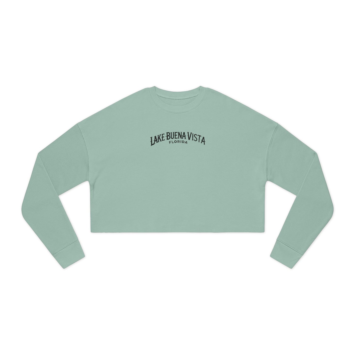 Adventurous Lake Buena Vista Women's Cropped Sweatshirt