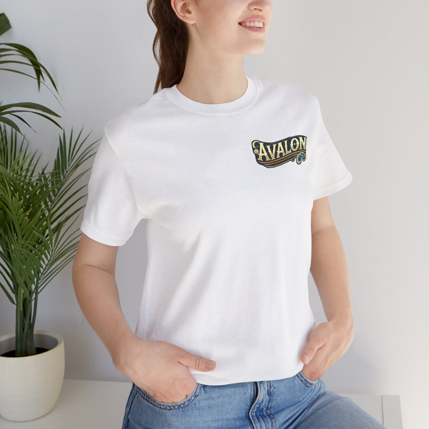 Elegant Avalon Unisex Jersey Short Sleeve Tee