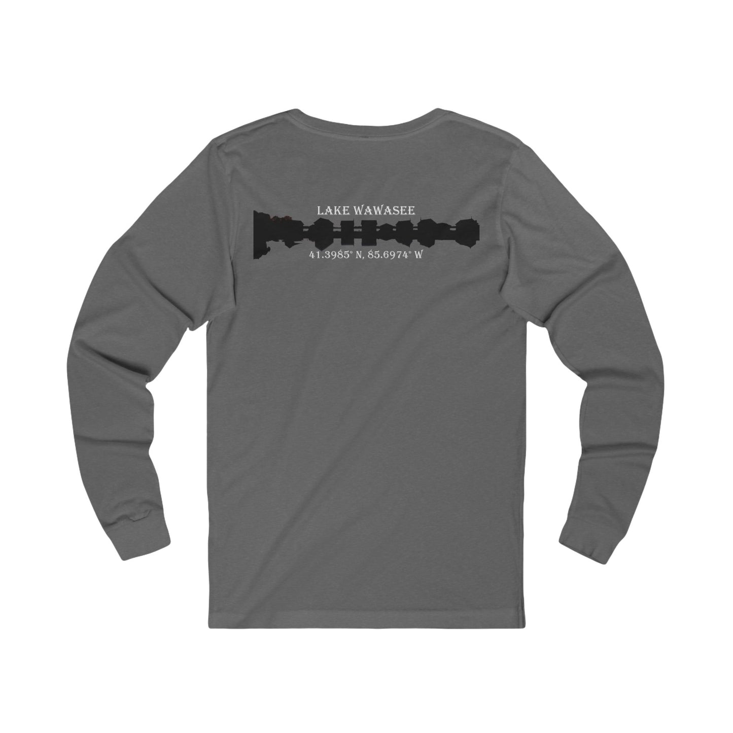 Latitudes Lake Wawasee Unisex Jersey Long Sleeve Tee