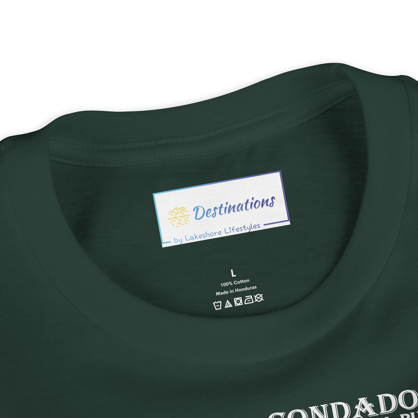 Coastal Vibes Condado Beach Unisex Youth Short Sleeve Tee
