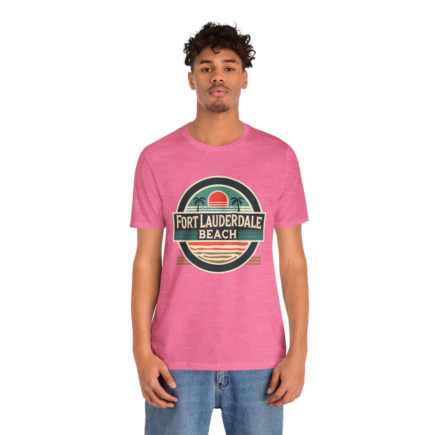 Vintage Fort Lauderdale Unisex Jersey Short Sleeve Tee