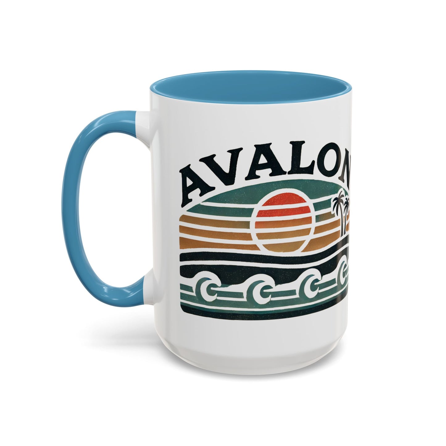 Retro Avalon Accent Coffee Mug