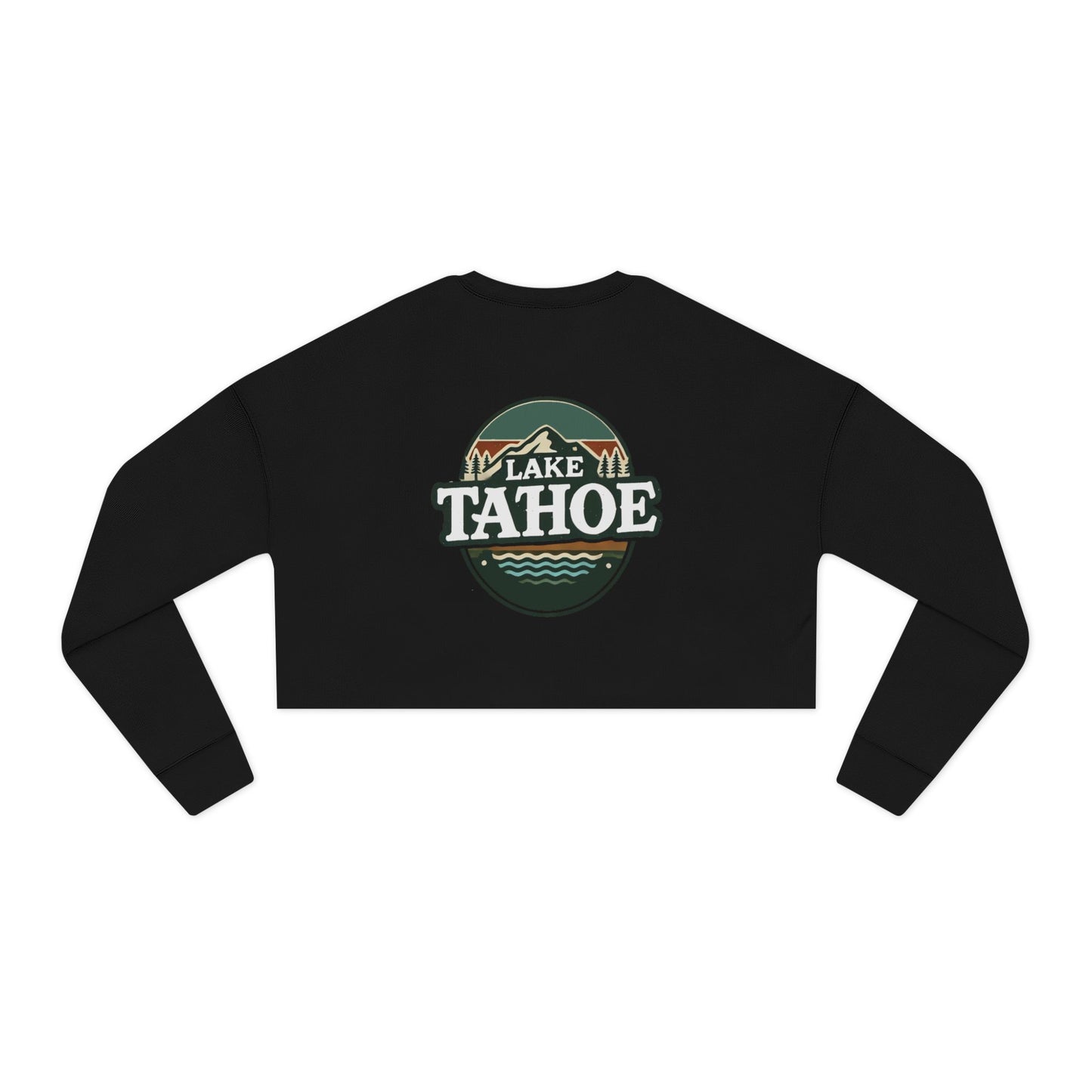 Vintage Lake Tahoe Women's Cropped Sweatshirt