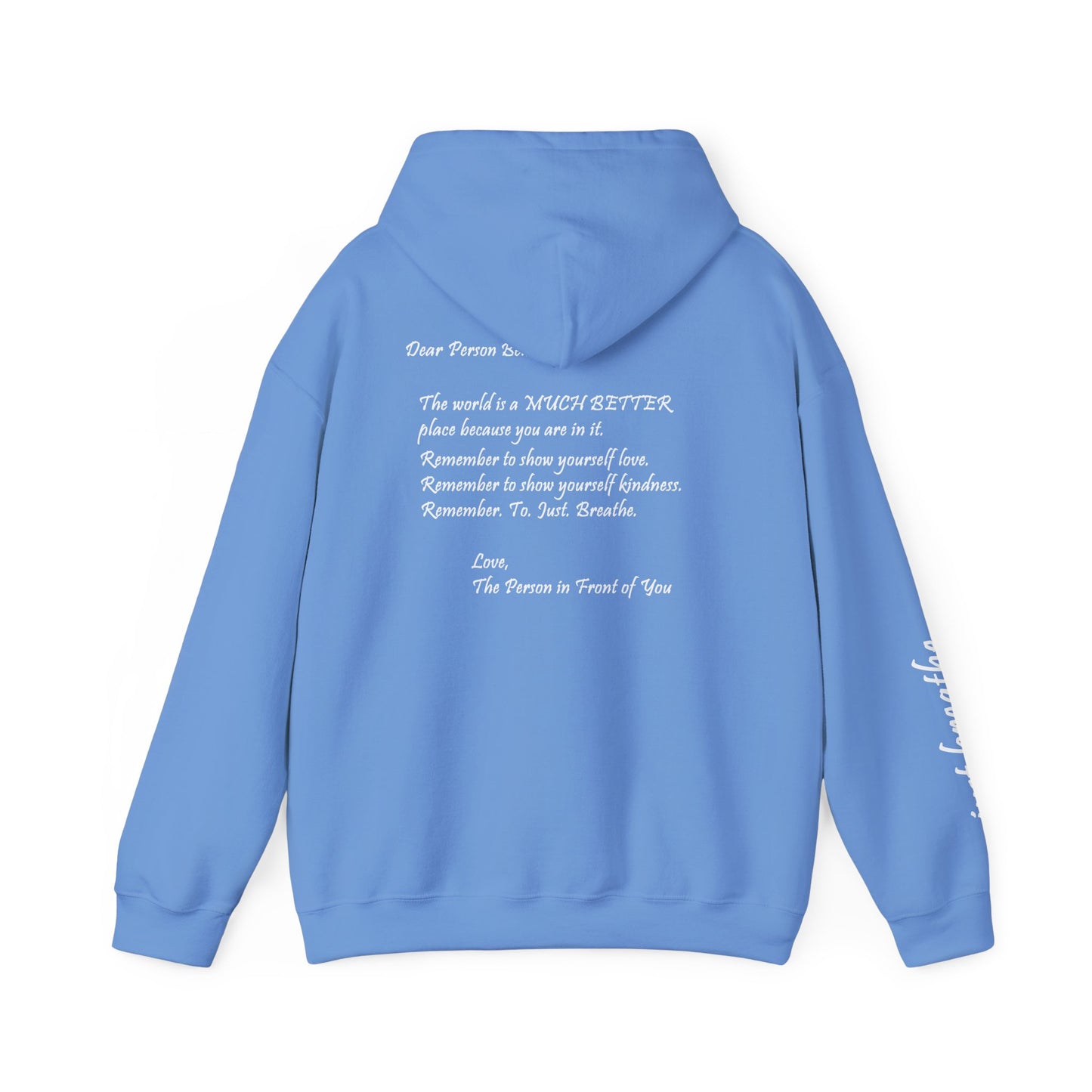 You Are Enough - Mental Health Awareness Cotton Hoodie