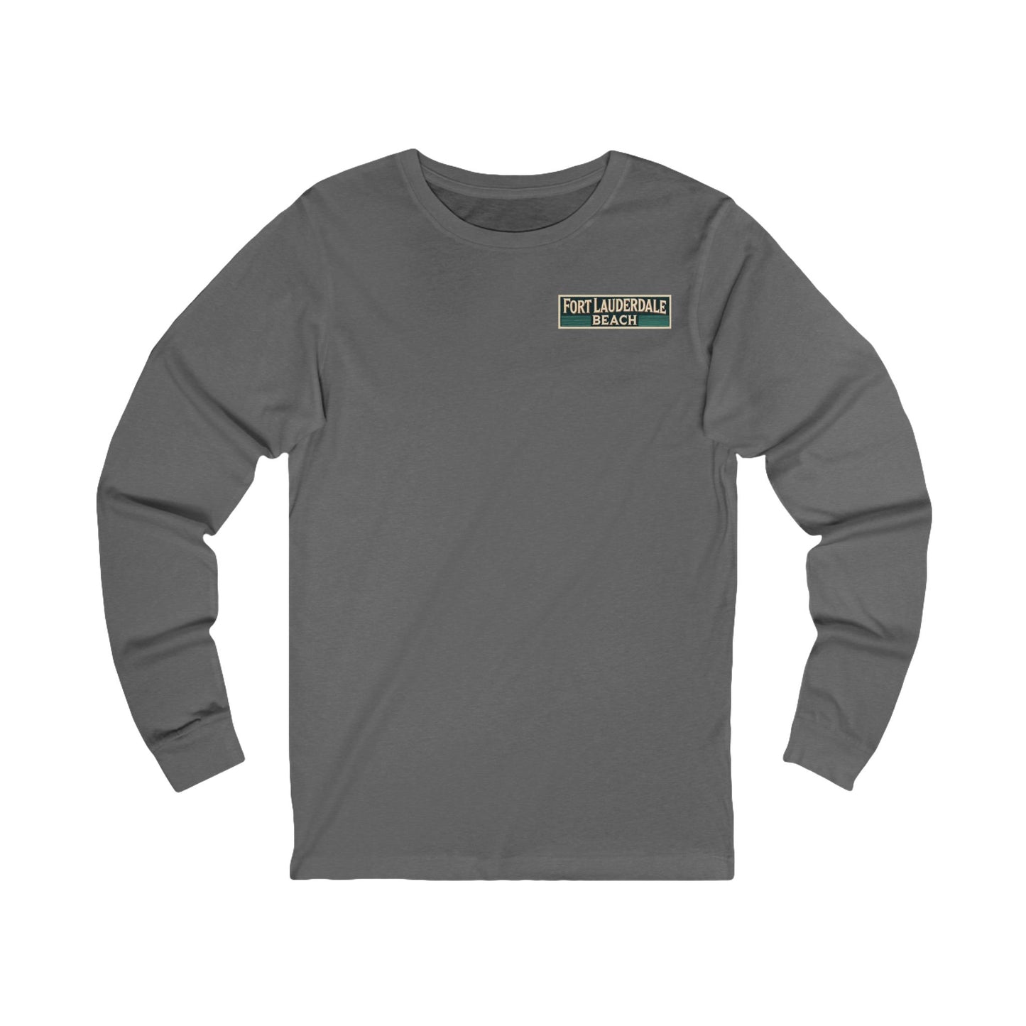 Vintage Fort Lauderdale Unisex Jersey Long Sleeve Tee