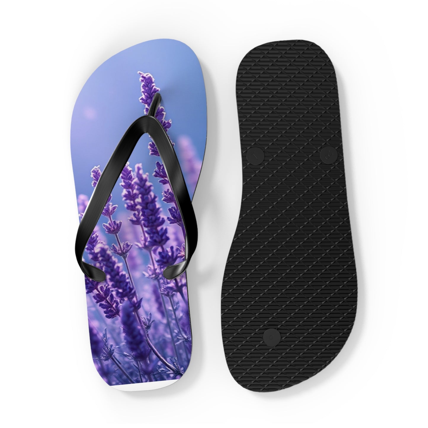 Lavender Flip Flops