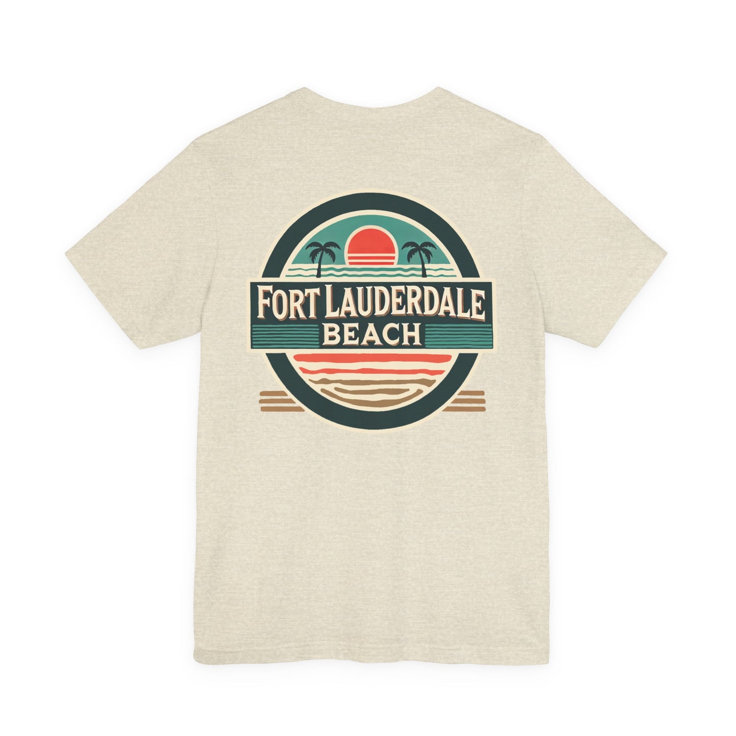 Vintage Fort Lauderdale Unisex Jersey Short Sleeve Tee