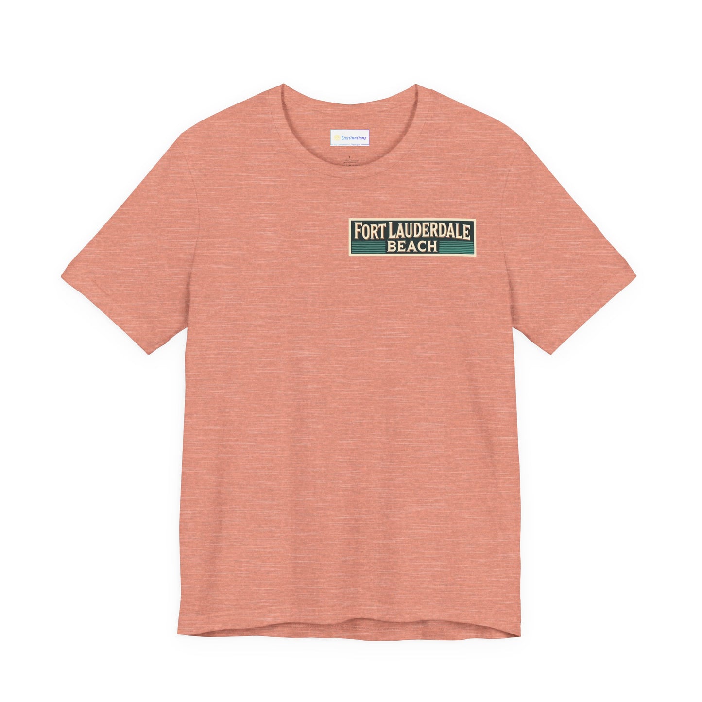 Vintage Fort Lauderdale Unisex Jersey Short Sleeve Tee