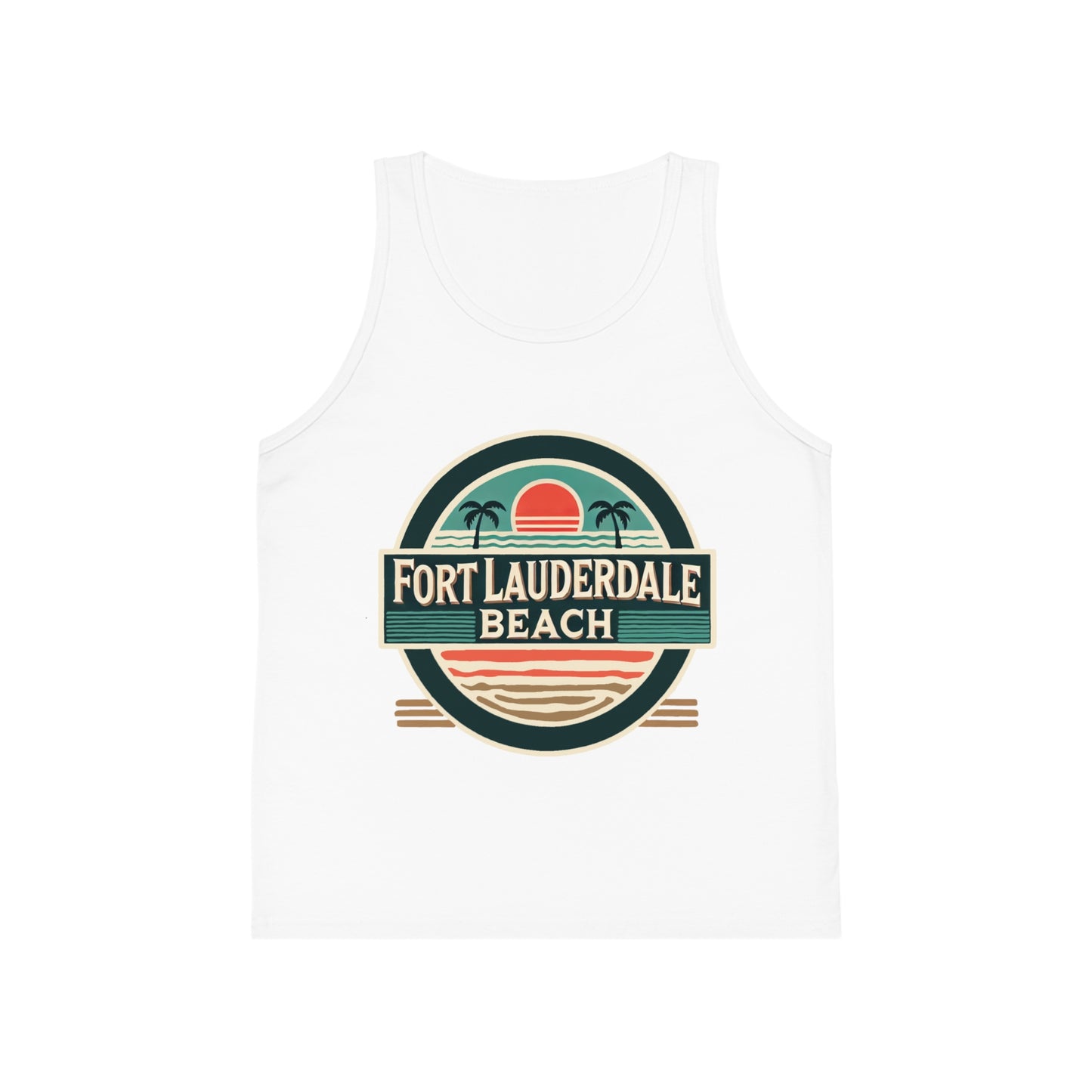 Vintage Fort Lauderdale Unisex Kids Jersey Tank Top