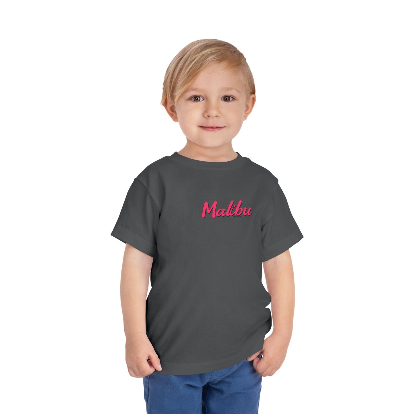 Retro Malibu Unisex Toddler Short Sleeve Tee