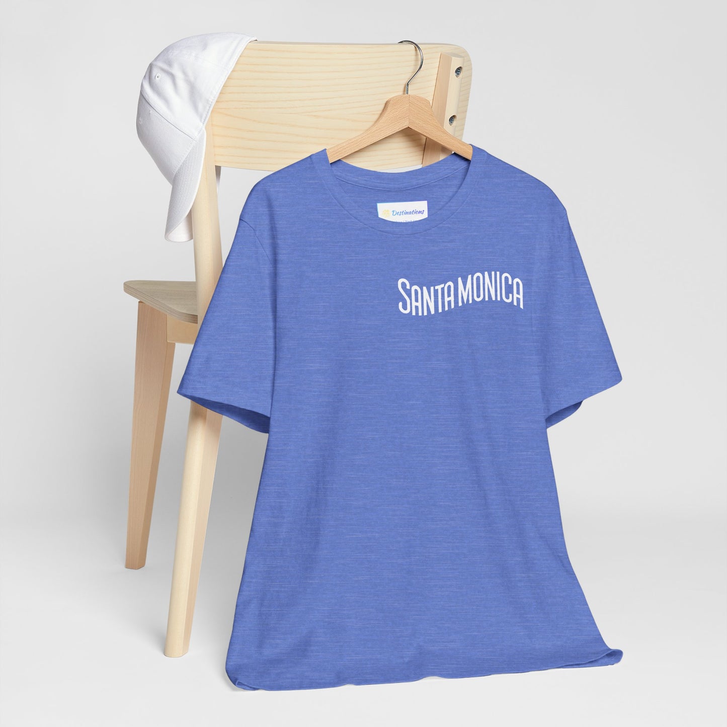 Vibrant Santa Monica Unisex Jersey Short Sleeve Tee