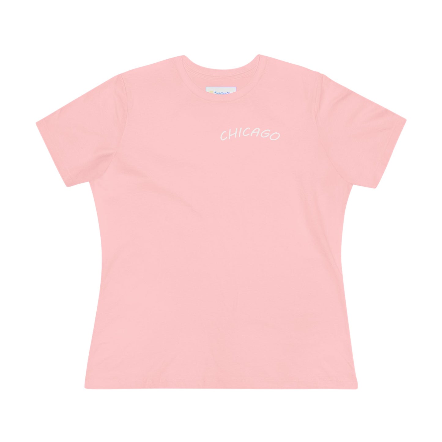 Retro Chicago Sunset Women's Cotton Tee