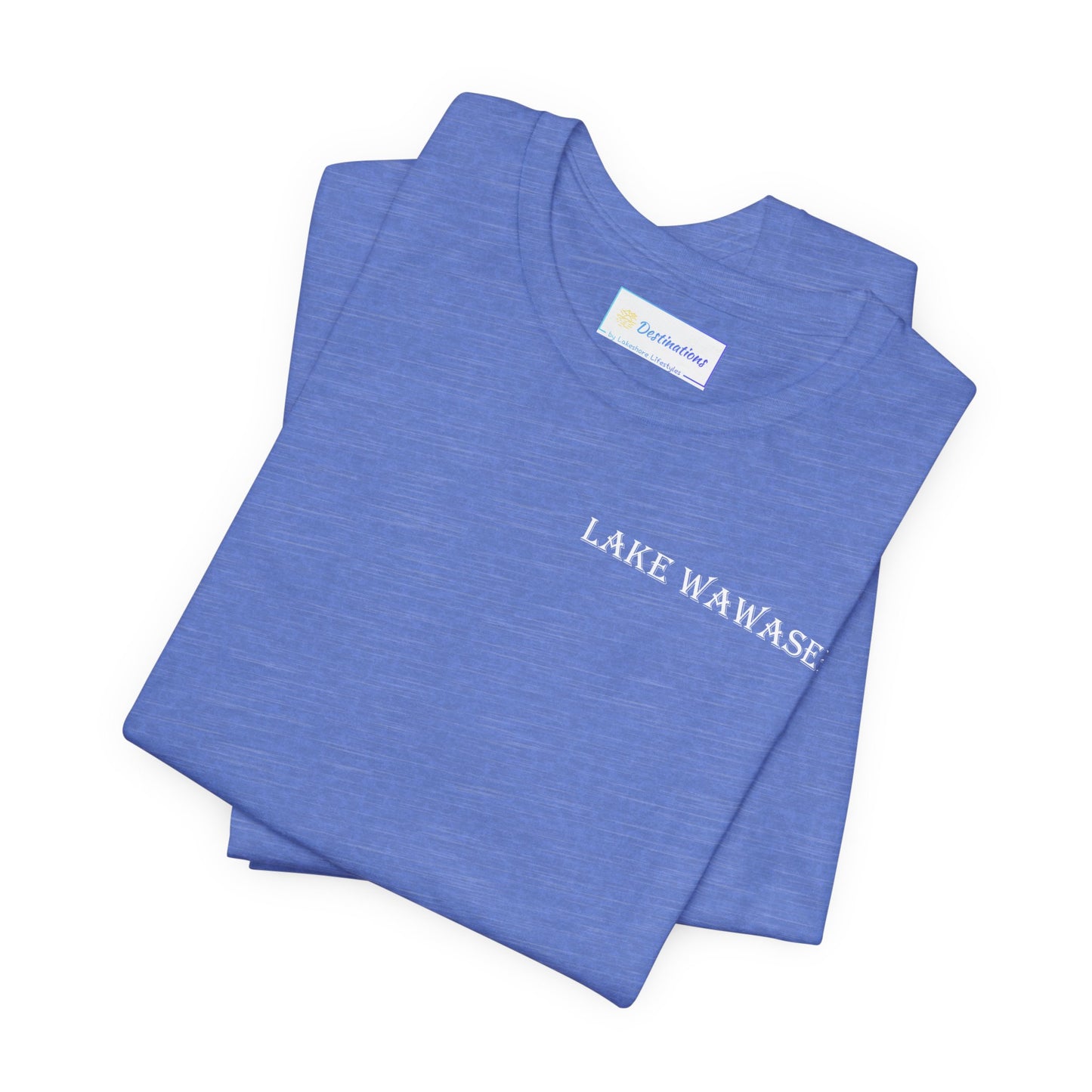 Latitudes Lake Wawasee Unisex Jersey Short Sleeve Tee