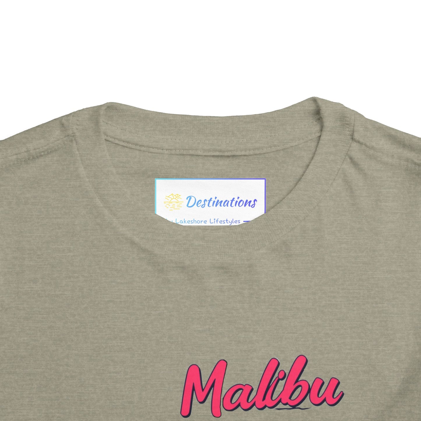Retro Malibu Unisex Toddler Short Sleeve Tee