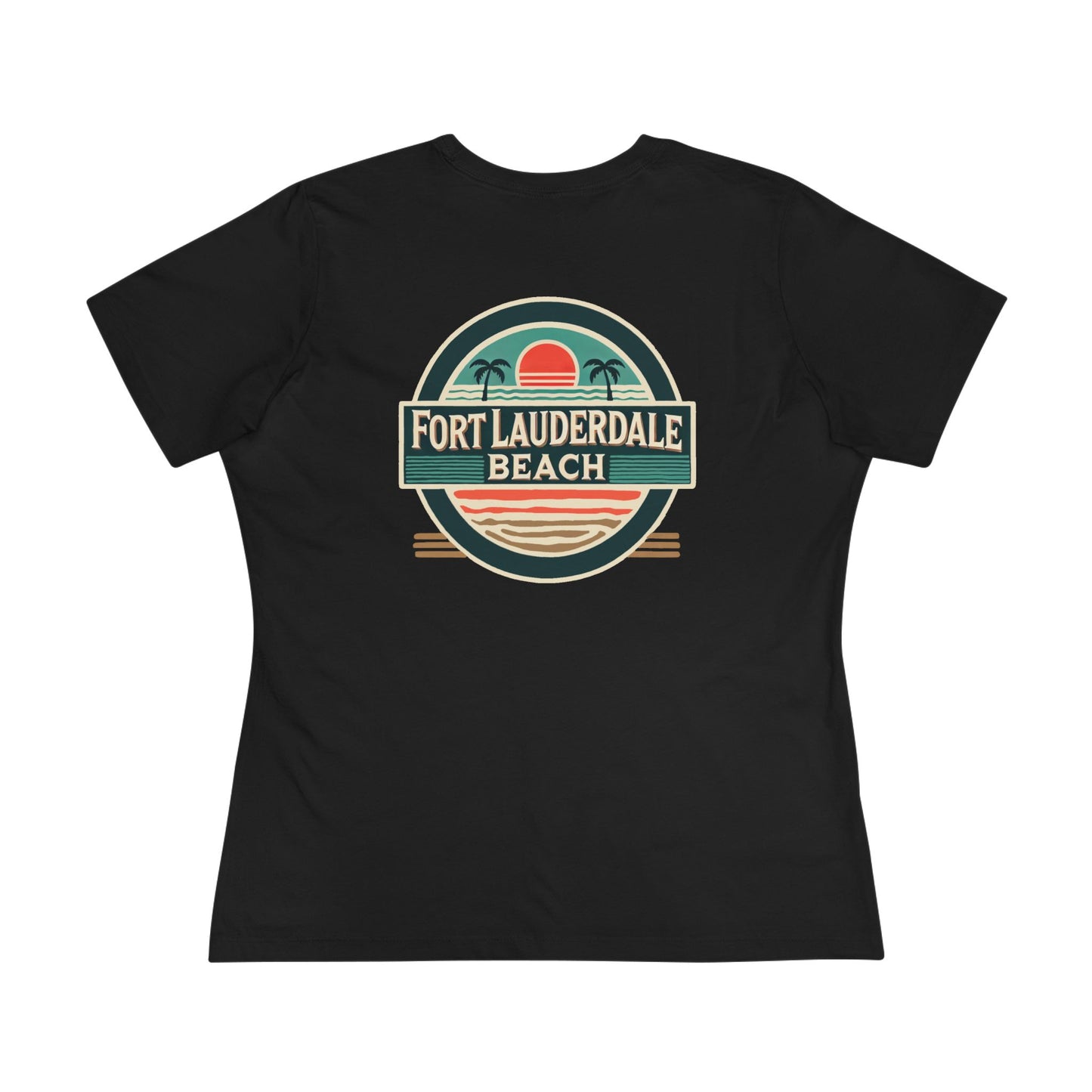 Vintage Fort Lauderdale Women's Cotton Tee