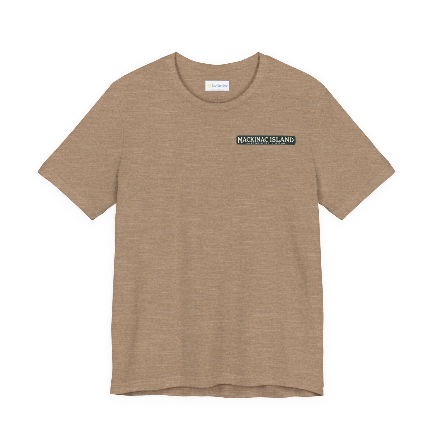 Vintage Mackinac Island Unisex Jersey Short Sleeve Tee