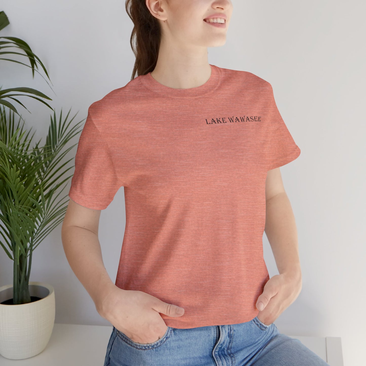 Latitudes Lake Wawasee Unisex Jersey Short Sleeve Tee