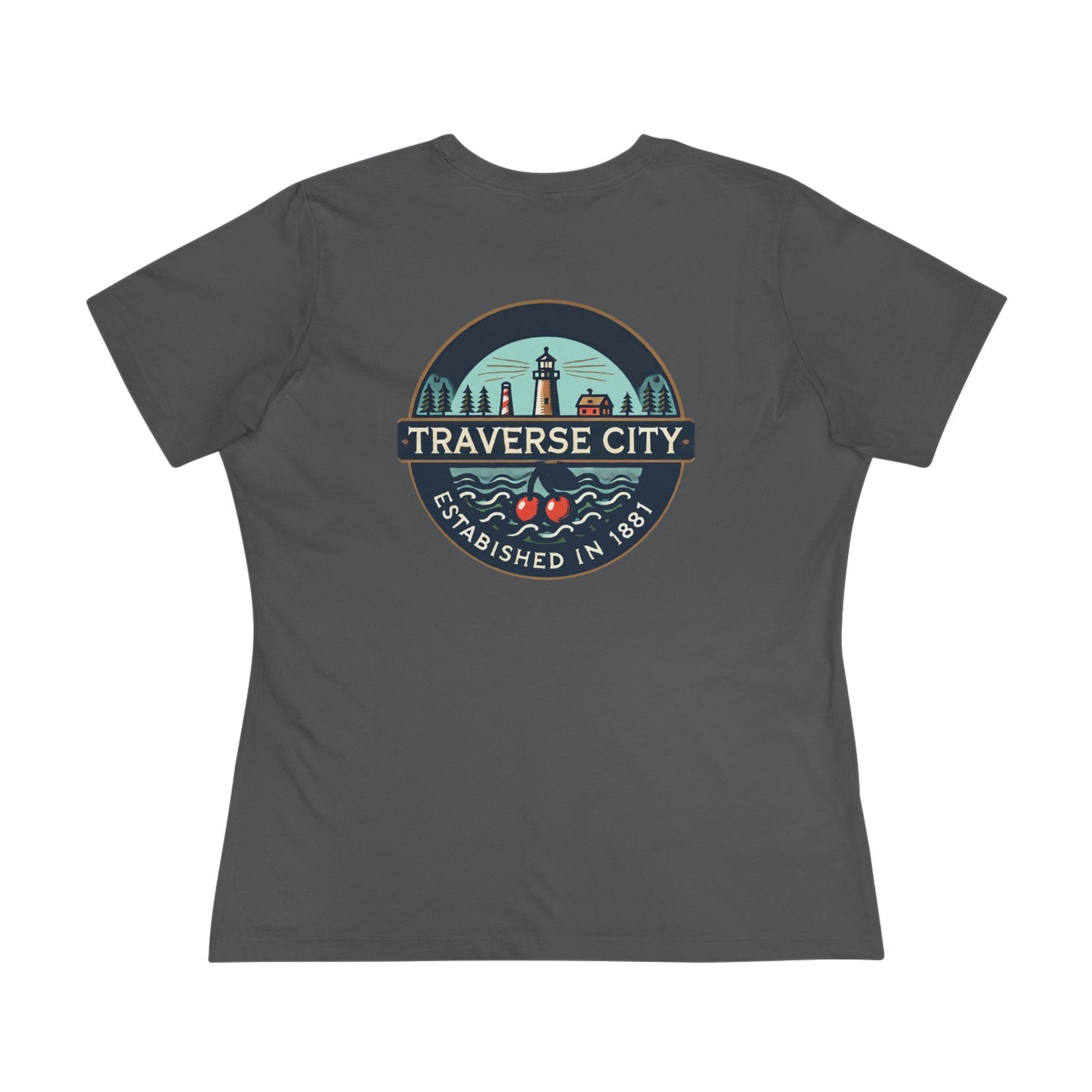 Vintage Traverse City Women's Cotton Tee