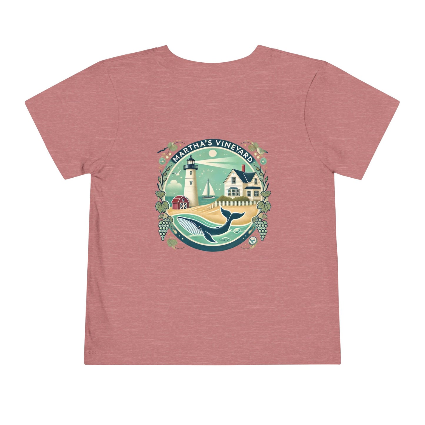 Vintage Martha's Vineyard Unisex Toddler Short Sleeve Tee