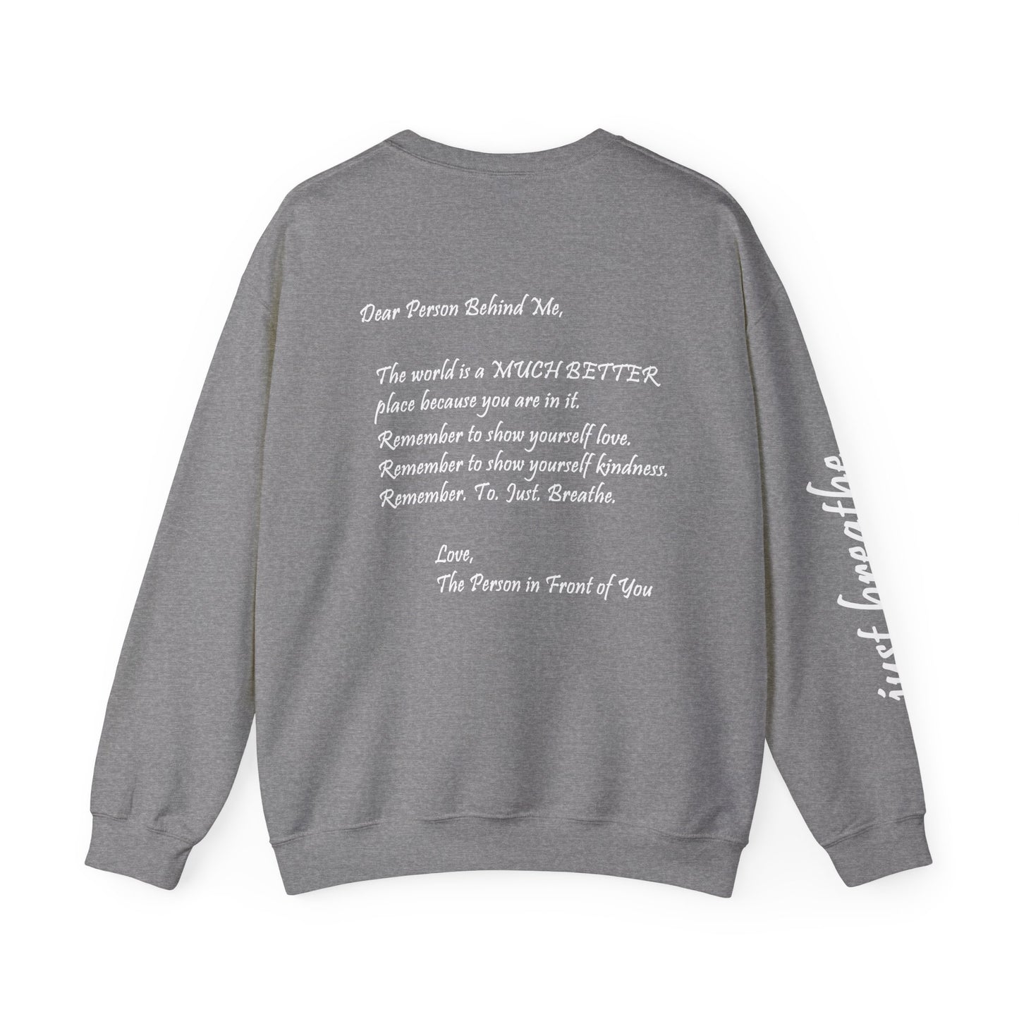 You Are Enough - Mental Health Awareness Heavy Blend Crewneck Sweatshirt