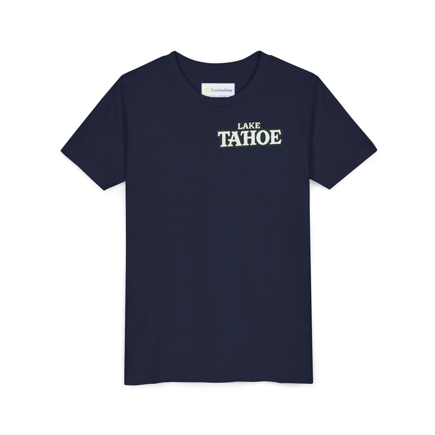 Vintage Lake Tahoe Unisex Youth Short Sleeve Tee