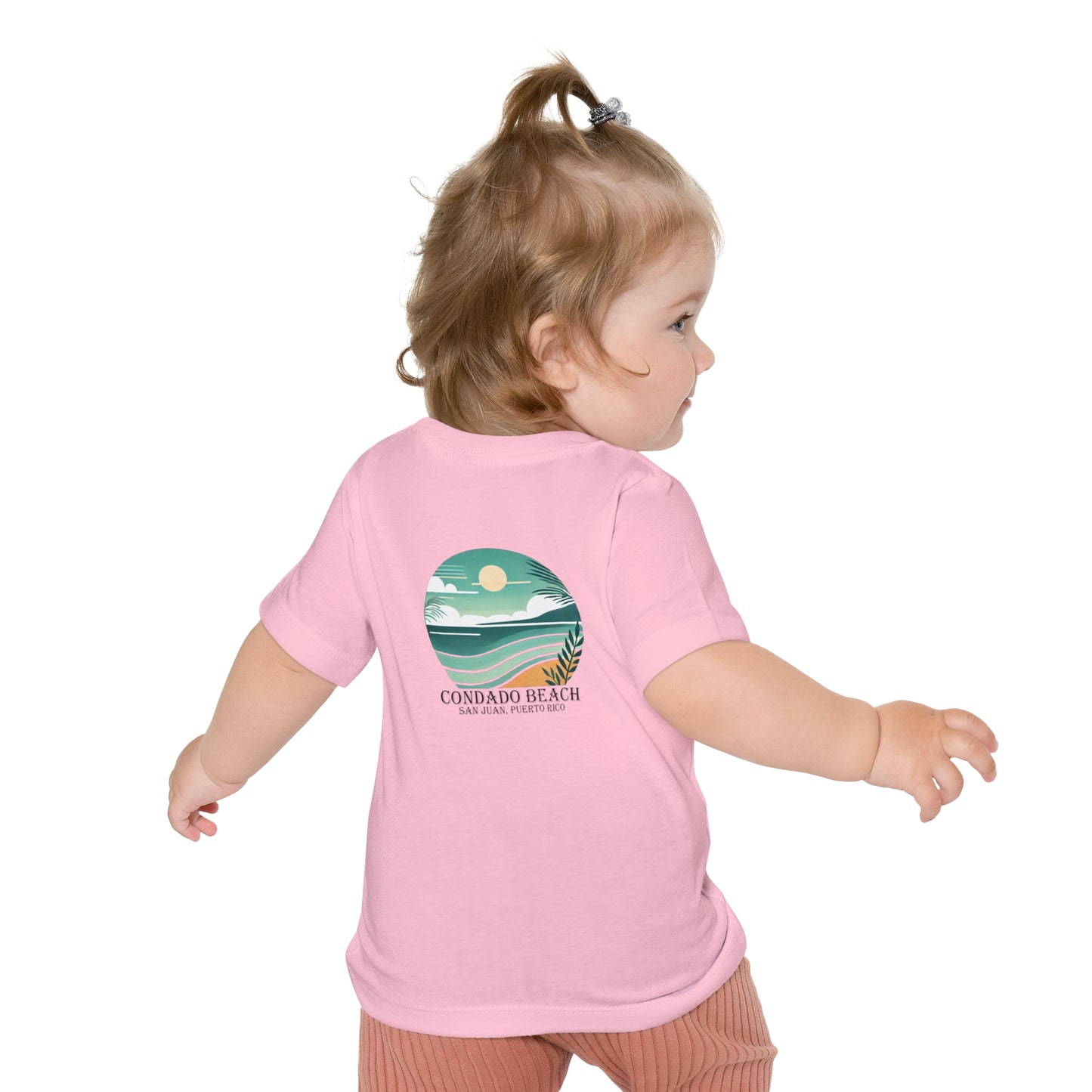 Coastal Vibes Condado Beach Unisex Baby Short Sleeve T-Shirt