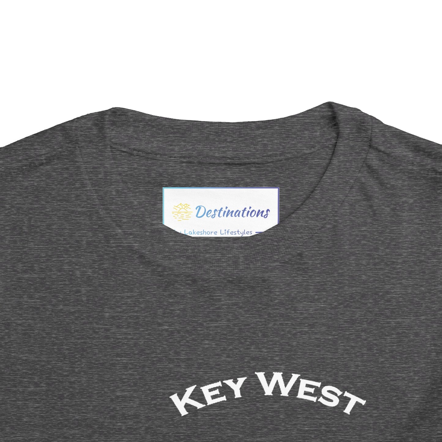 Vibrant Key West Unisex Toddler Short Sleeve Tee