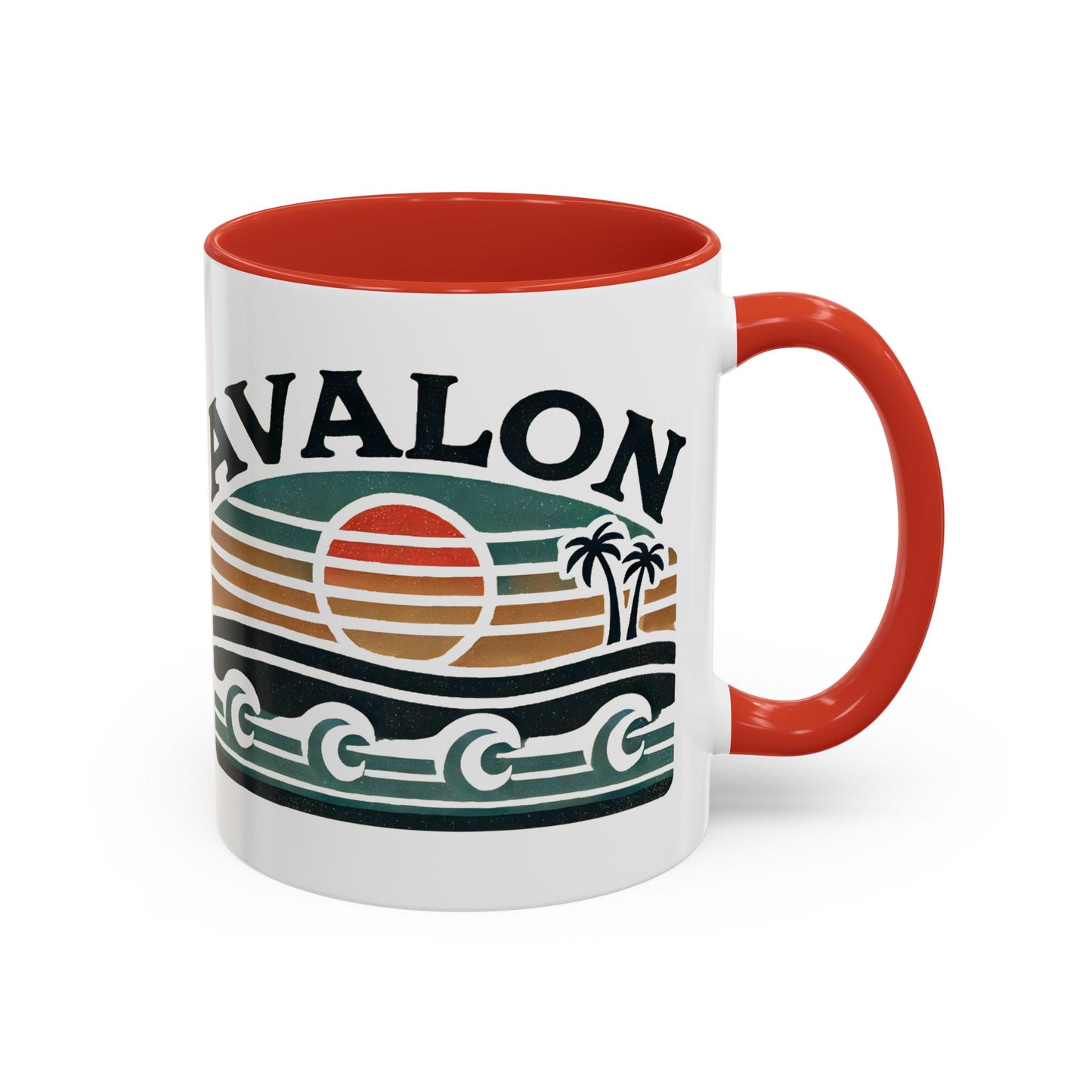 Retro Avalon Accent Coffee Mug