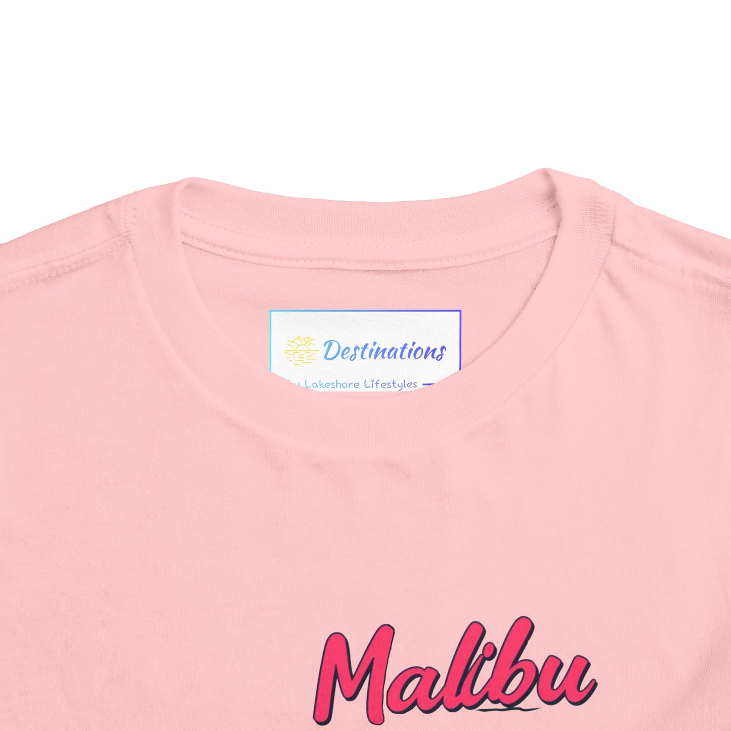 Retro Malibu Unisex Toddler Short Sleeve Tee