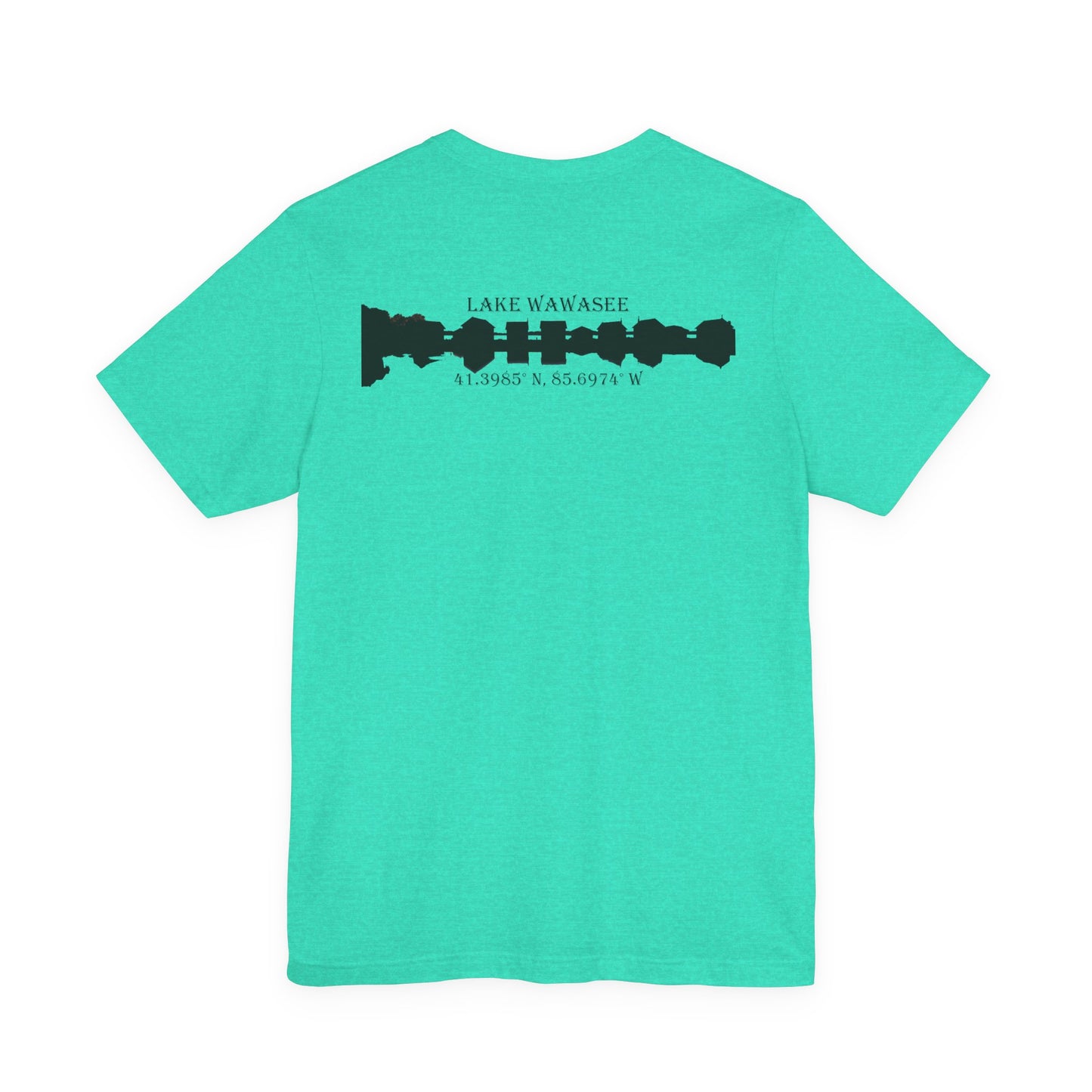 Latitudes Lake Wawasee Unisex Jersey Short Sleeve Tee
