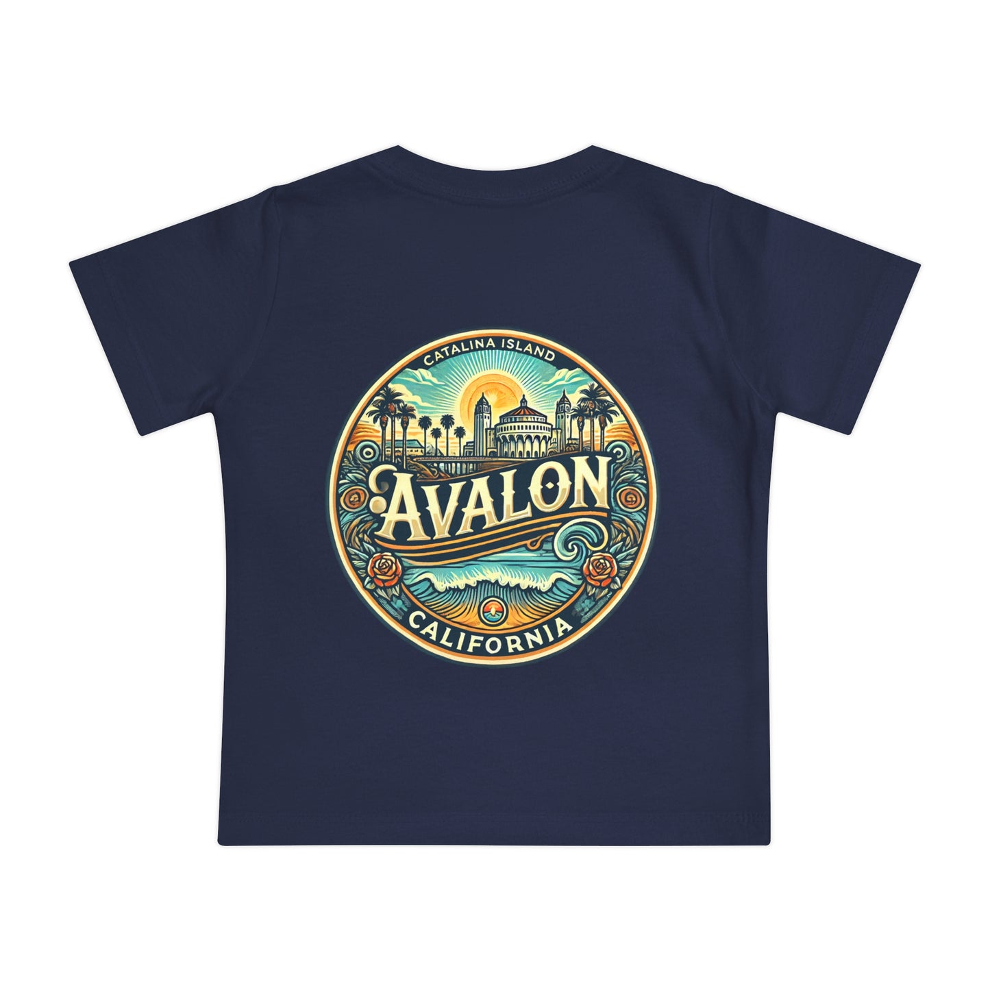 Elegant Avalon Unisex Baby Short Sleeve T-Shirt