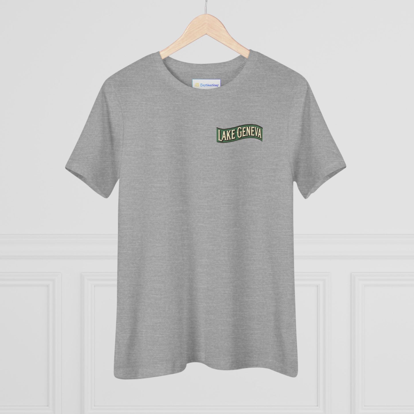 Retro Lake Geneva Women's Cotton Tee