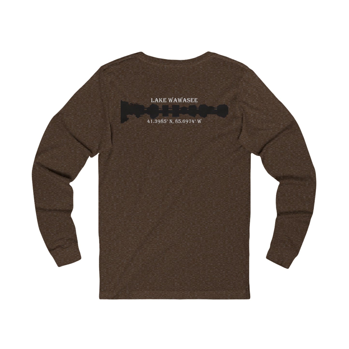 Latitudes Lake Wawasee Unisex Jersey Long Sleeve Tee