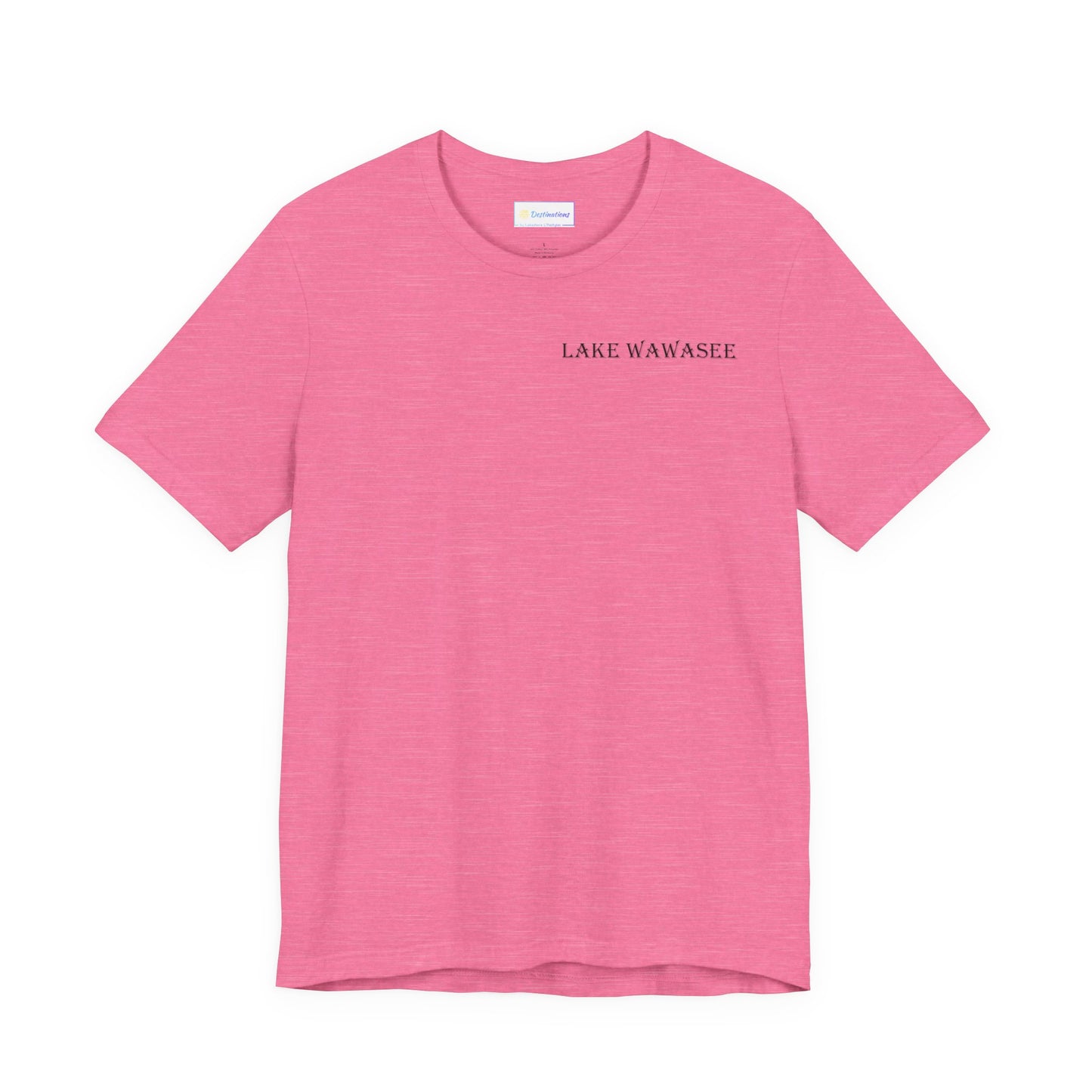 Latitudes Lake Wawasee Unisex Jersey Short Sleeve Tee