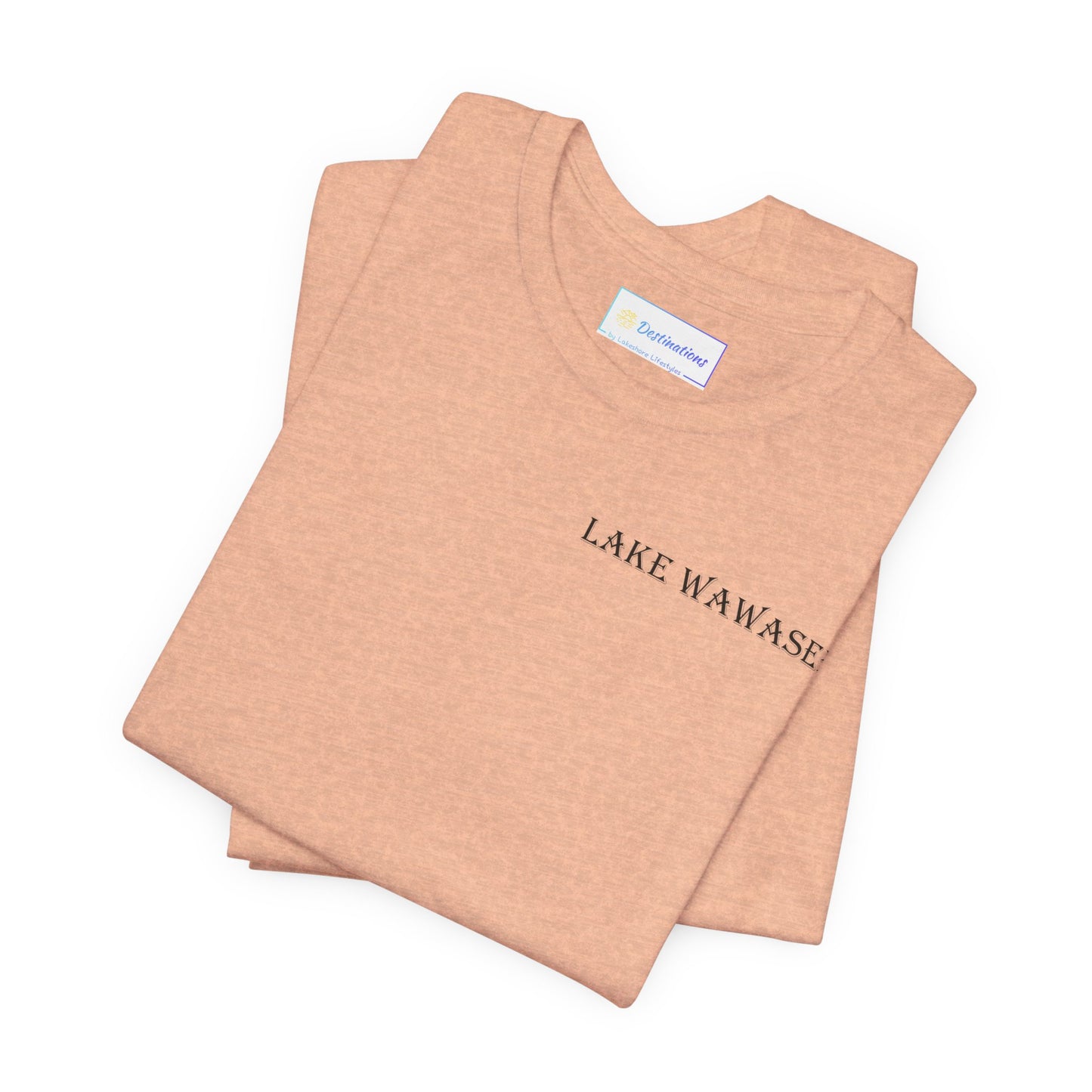 Latitudes Lake Wawasee Unisex Jersey Short Sleeve Tee