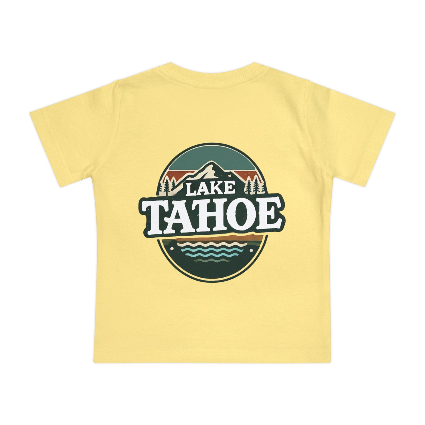 Vintage Lake Tahoe Unisex Baby Short Sleeve T-Shirt