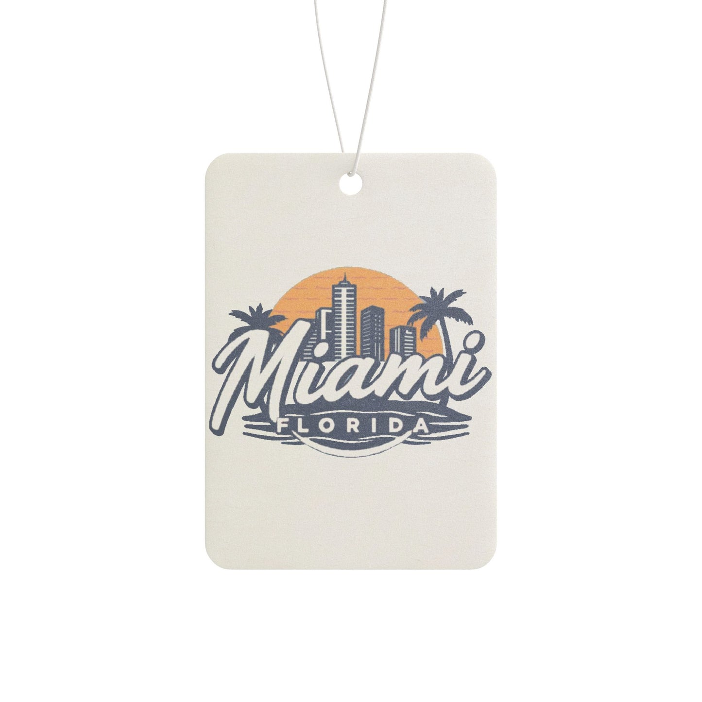 Retro Miami Car Air Freshener