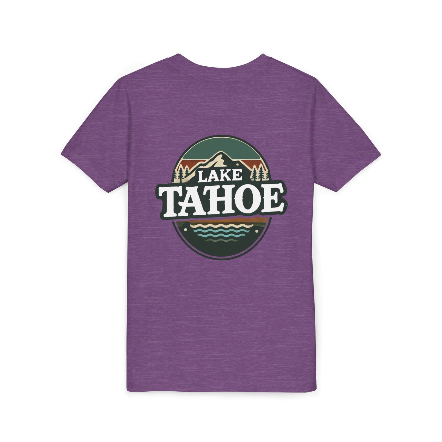 Vintage Lake Tahoe Unisex Youth Short Sleeve Tee
